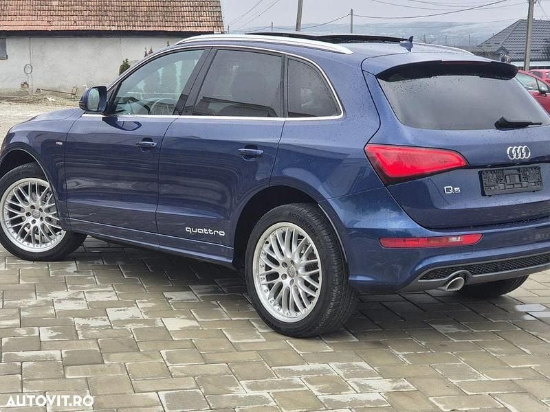 Second-hand Audi Q5 Comfort 177 CP (130 kW) 2014 Albastru SUV