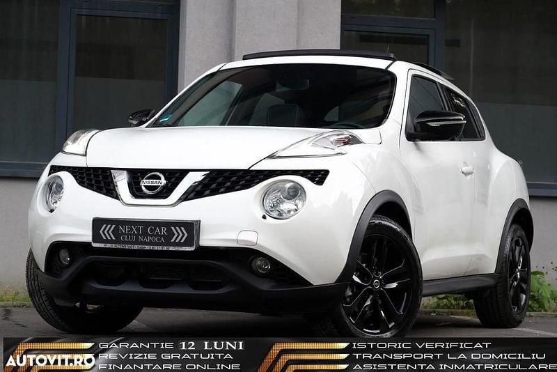 Alb Utilizat 2015 Nissan Juke Tekna SUV | 8.550 EUR (Preț OK) - Imagine 1/4