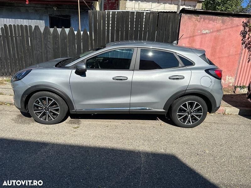 Culoareargint Utilizat 2021 Ford Puma Titanium SUV | 12.499 EUR (Super Preț) - Imagine 1/4
