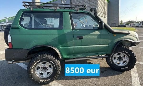 Verde Utilizat 2000 Toyota Land Cruiser Prado SUV | 7.950 EUR - Imagine 1/4