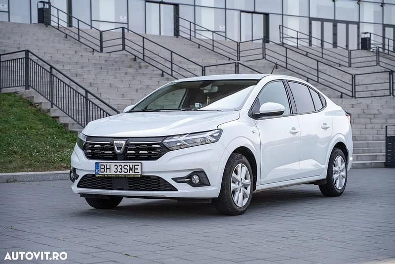 Second-hand Dacia Logan Expression 90 CP (66 kW) 2022 Alb Berlinǎ