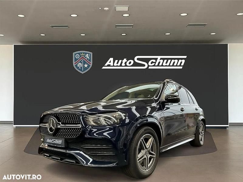 Culoarealbastru Utilizat 2021 Mercedes GLE350 AMG line SUV | 63.513 EUR - Imagine 1/4