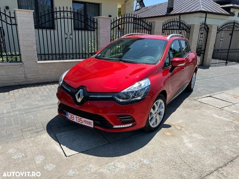 Rosu Utilizat 2018 Renault Clio GrandTour LIMITED Break | 6.990 EUR (Preț OK) - Imagine 1/4