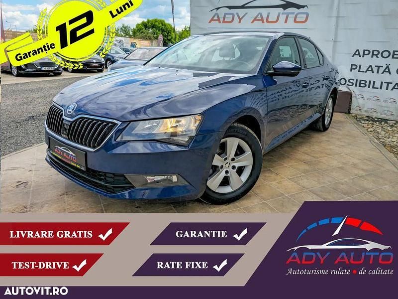 Albastru Utilizat 2018 Skoda Superb Style Berlinǎ | 11.692 EUR - Imagine 1/4