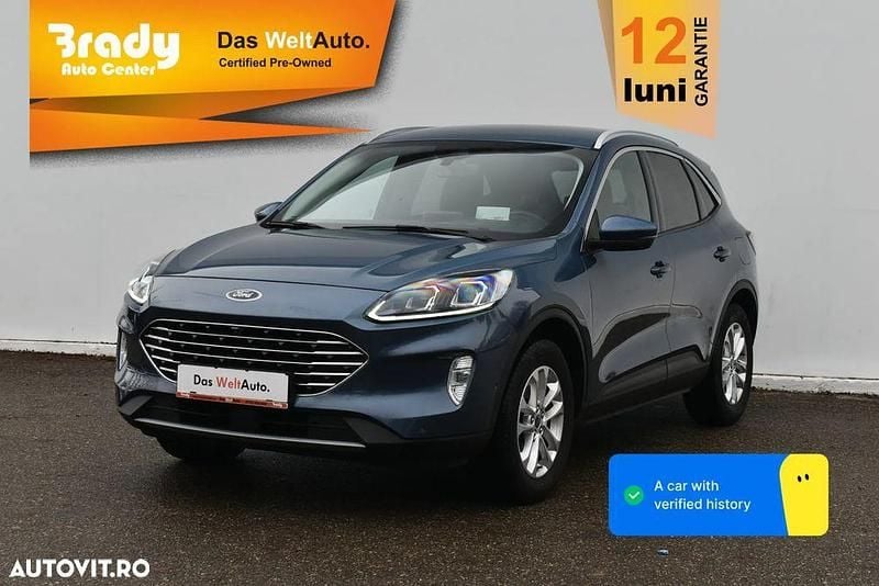 Albastru Utilizat 2023 Ford Kuga Titanium SUV | 21.499 EUR (Preț OK) - Imagine 1/4