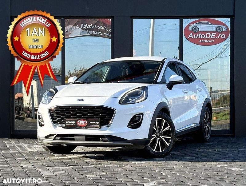 Culoarealb Utilizat 2022 Ford Puma SUV | 14.490 EUR (Preț OK) - Imagine 1/4