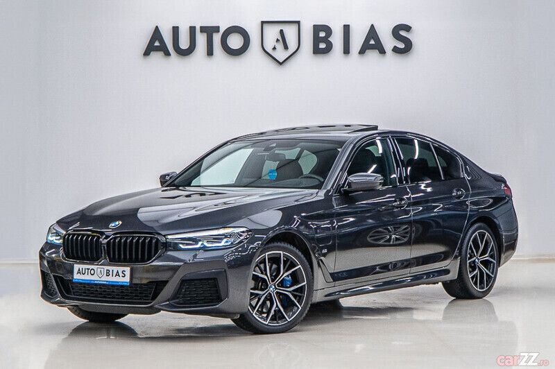 Negru Utilizat 2021 BMW 530e M Sport Berlinǎ | 34.950 EUR (Preț OK) - Imagine 1/4