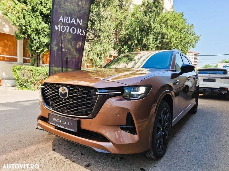 Maro Nouă 2024 Mazda CX-80 Homura-Line SUV | 58.720 EUR - Imagine 1/4