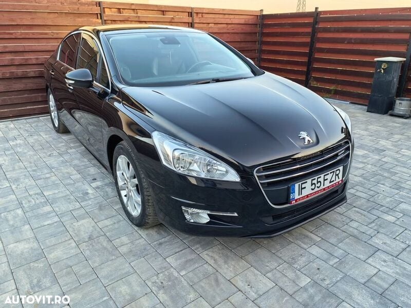 Negru Utilizat 2013 Peugeot 508 Berlinǎ | 6.999 EUR (Preț bun) - Imagine 1/4