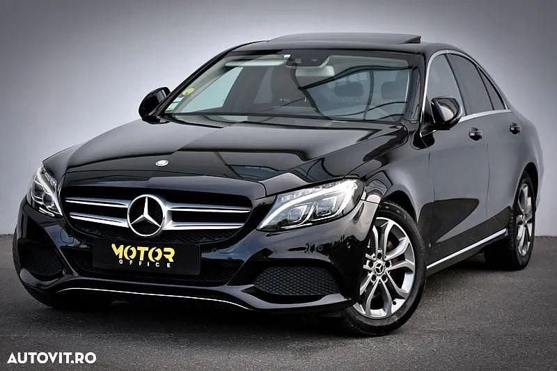Culoarenegru Utilizat 2017 Mercedes C220 Avantgarde Berlinǎ | 16.990 EUR (Preț OK) - Imagine 1/4