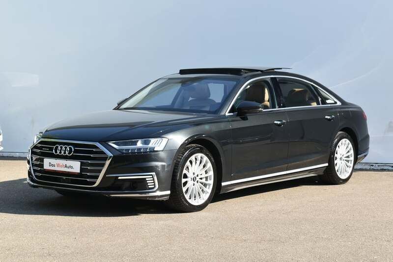 Negru normal Utilizat 2021 Audi A8L Berlinǎ | 57.890 EUR - Imagine 1/4