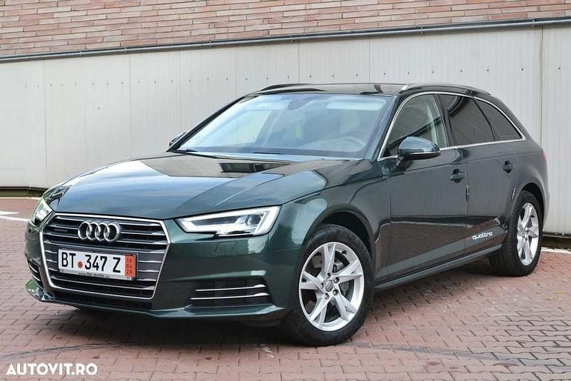 Second-hand Audi A4 190 CP (139 kW) 2018 Culoareverde Break
