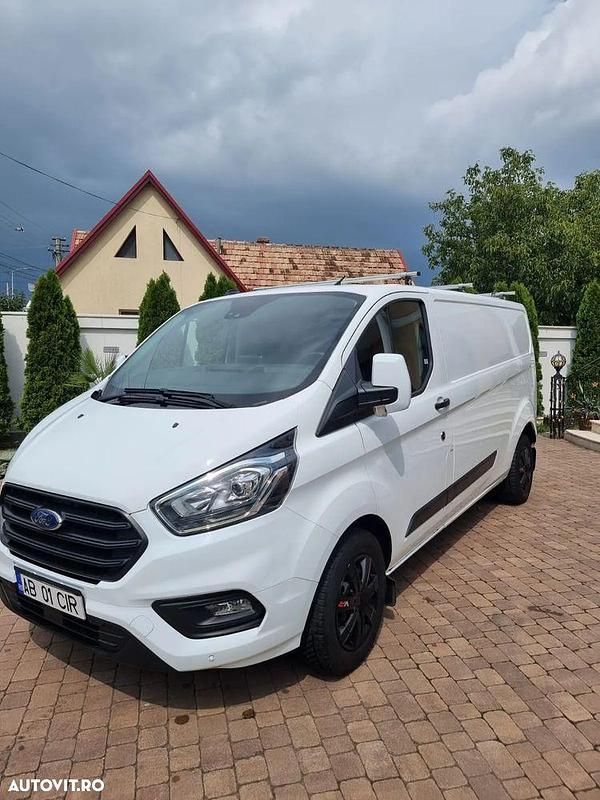 Culoarealb Utilizat 2021 Ford Transit Custom Limited Monovolum | 17.900 EUR (Super Preț) - Imagine 1/4