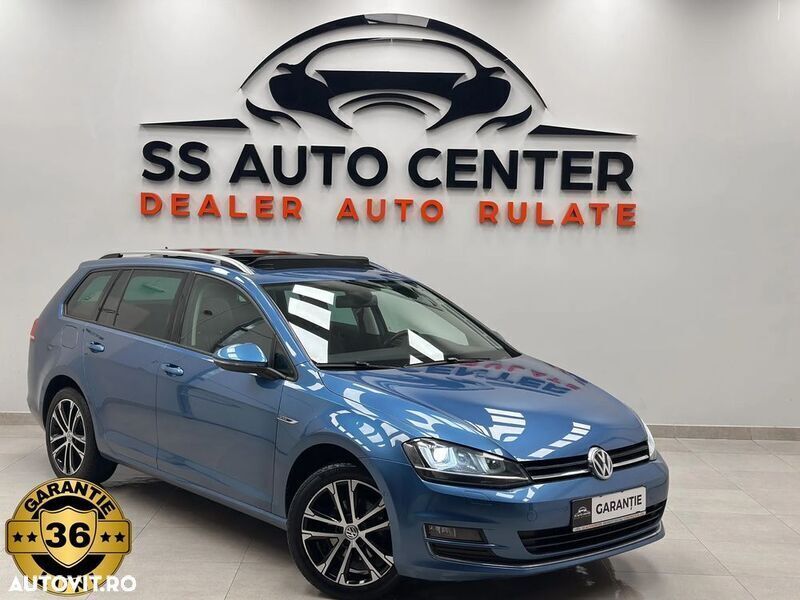 Albastru Utilizat 2015 VW Golf VII LOUNGE Break | 10.690 EUR (Scump) - Imagine 1/4