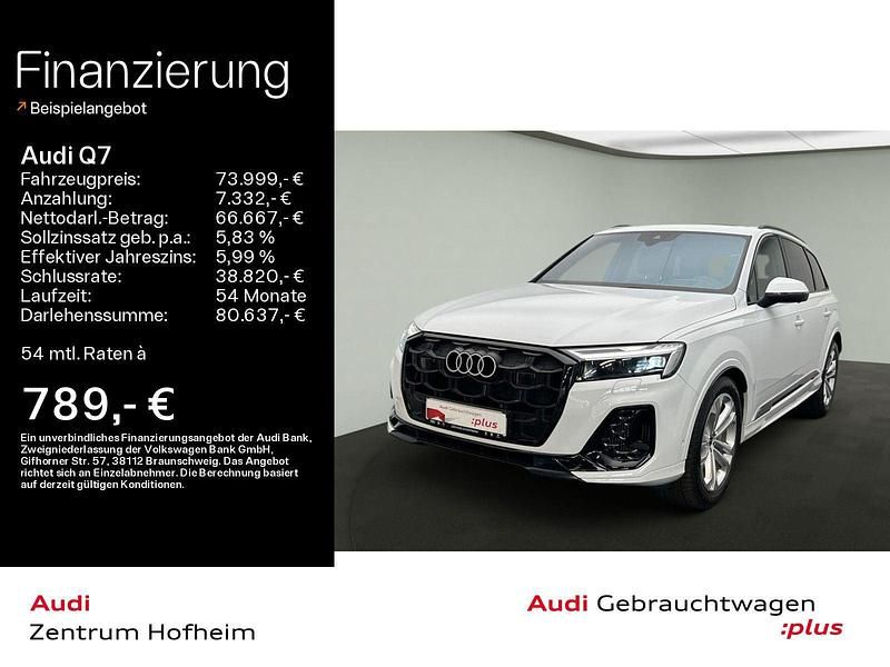 Utilizat 2024 Audi Q7 S-Line SUV | 79.381 EUR - Imagine 1/1