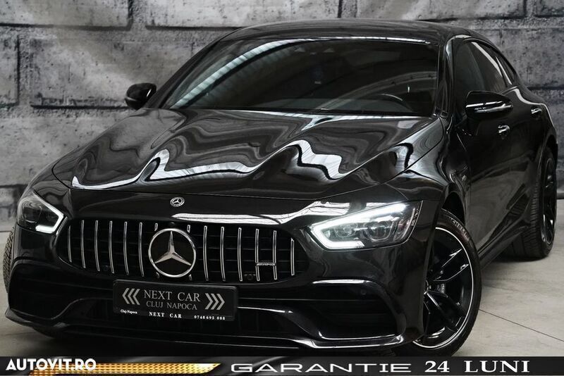 Negru Utilizat 2020 Mercedes AMG GT 43 AMG Coupe | 56.763 EUR - Imagine 1/4