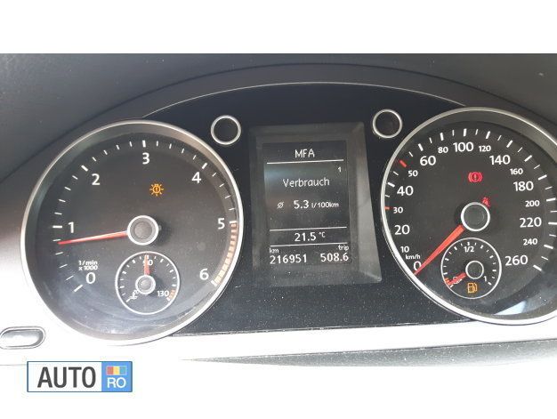 Second-hand VW Passat 143 CP (105 kW) 2010 Alb Break