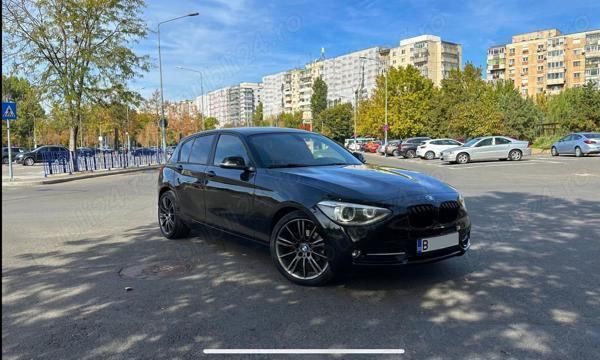 Negru Utilizat 2012 BMW 118 Sport Line Hatchback | 9.200 EUR (Preț OK) - Imagine 1/4