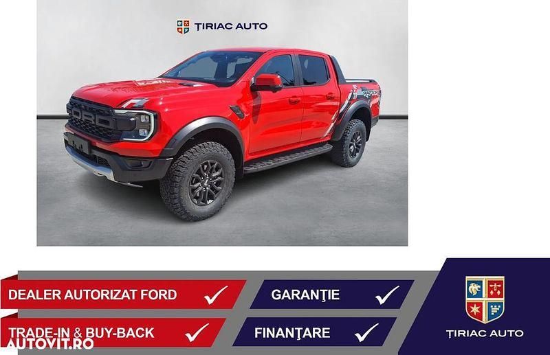 Rosu Utilizat 2025 Ford Ranger Raptor Pickup | 68.910 EUR (Scump) - Imagine 1/4