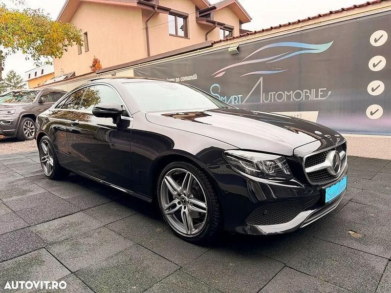 Culoarenegru Utilizat 2018 Mercedes E220 AMG line Coupe | 34.999 EUR (Scump) - Imagine 1/4