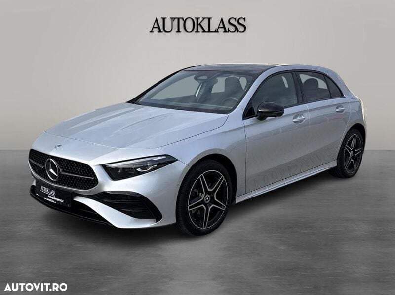 Argint Utilizat 2023 Mercedes A250 Hatchback | 39.554 EUR - Imagine 1/4
