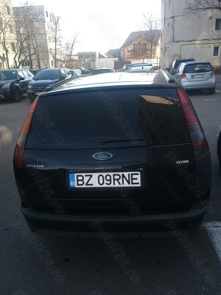 Negru Utilizat 2007 Ford Focus Break | 7.500 EUR - Imagine 1/4