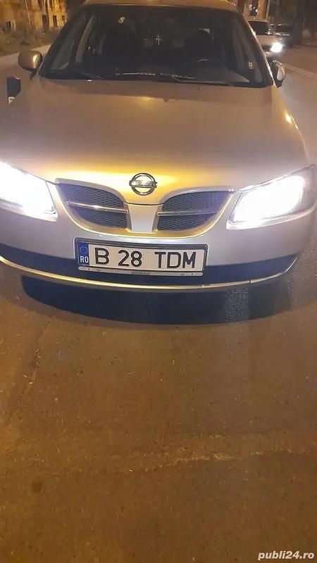 Argintiu Utilizat 2006 Nissan Almera Break | 1.800 EUR - Imagine 1/4