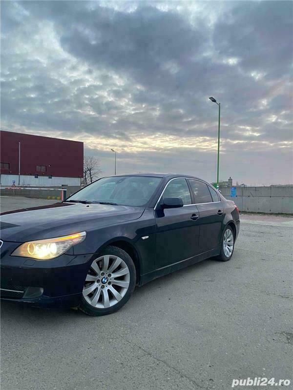 Albastru Utilizat 2009 BMW 520 Sport Line Berlinǎ | 6.250 EUR (Preț OK) - Imagine 1/4