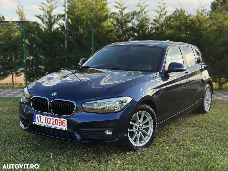 Albastru Utilizat 2017 BMW 116 Advantage Hatchback | 10.600 EUR (Super Preț) - Imagine 1/4