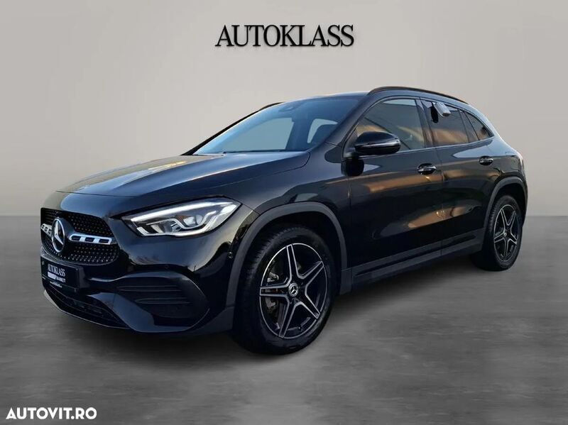 Negru Utilizat 2021 Mercedes GLA250 SUV | 35.700 EUR - Imagine 1/4