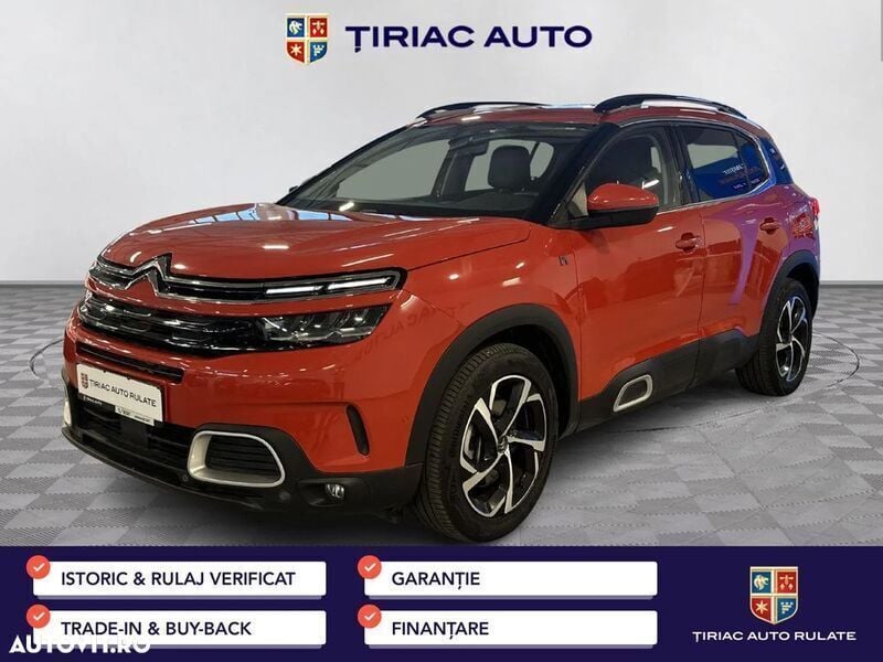 Negru Utilizat 2021 Citroën C5 Aircross SUV | 20.800 EUR - Imagine 1/4