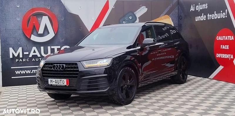 Culoarenegru Utilizat 2015 Audi Q7 SUV | 19.490 EUR (Preț bun) - Imagine 1/4