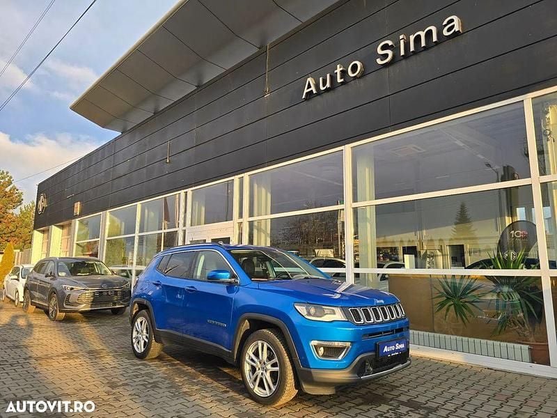 Culoarealbastru Utilizat 2018 Jeep Compass SUV | 18.490 EUR (Scump) - Imagine 1/4