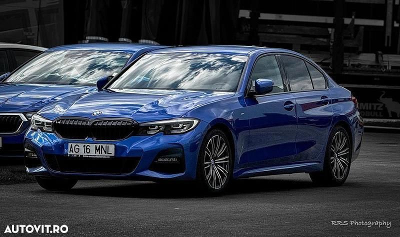 Albastru Utilizat 2019 BMW 320 Berlinǎ | 29.500 EUR (Scump) - Imagine 1/4