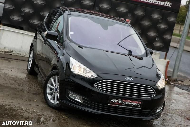 Culoarenegru Utilizat 2016 Ford C-MAX Titanium Monovolum | 8.790 EUR (Preț OK) - Imagine 1/4