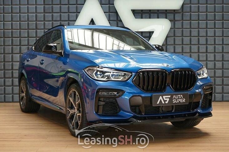 Albastru Utilizat 2020 BMW X6 M50 SUV | 70.056 EUR (Super Preț) - Imagine 1/4