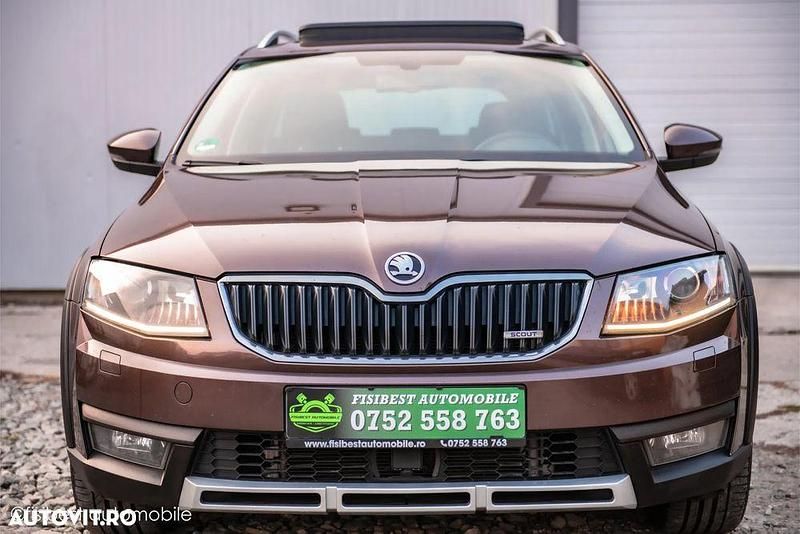 Second-hand Skoda Octavia 184 CP (135 kW) 2015 Culoaremaro Break