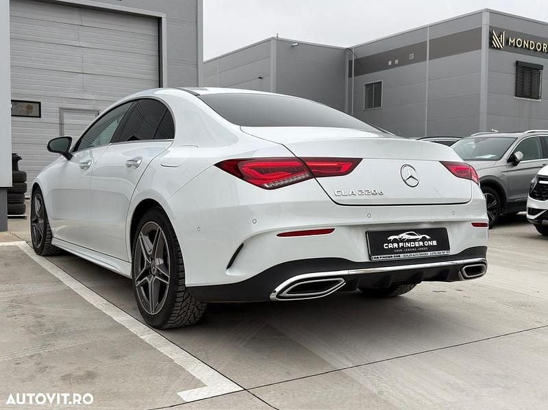 Second-hand Mercedes CLA220 AMG line 191 CP (140 kW) 2021 Culoarealb Berlinǎ