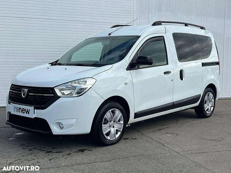 Culoarealb Utilizat 2020 Dacia Dokker Lauréate Monovolum | 10.890 EUR (Puțin scump) - Imagine 1/4