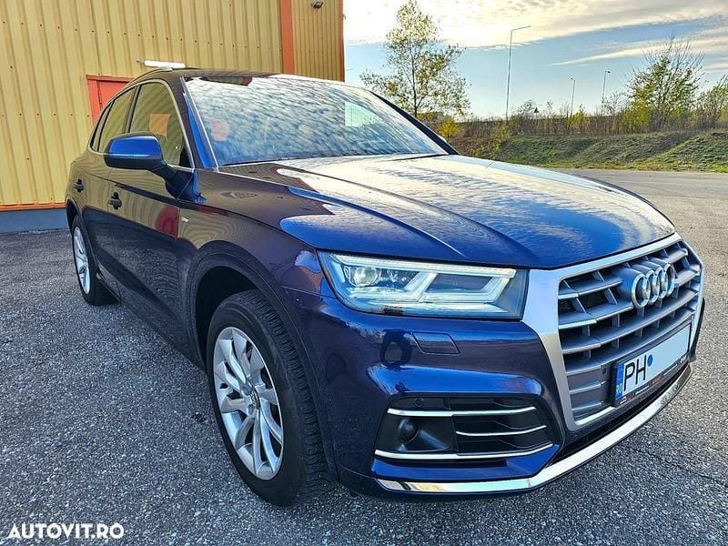 Second-hand Audi Q5 S-Line 367 CP (269 kW) 2020 Culoarealbastru SUV