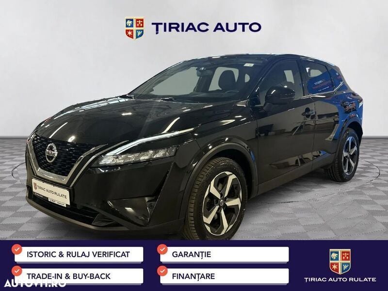 Negru Utilizat 2022 Nissan Qashqai SUV | 23.184 EUR (Preț OK) - Imagine 1/4