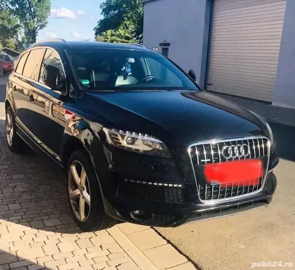 Negru Utilizat 2010 Audi Q7 SUV | 7.350 EUR - Imagine 1/4