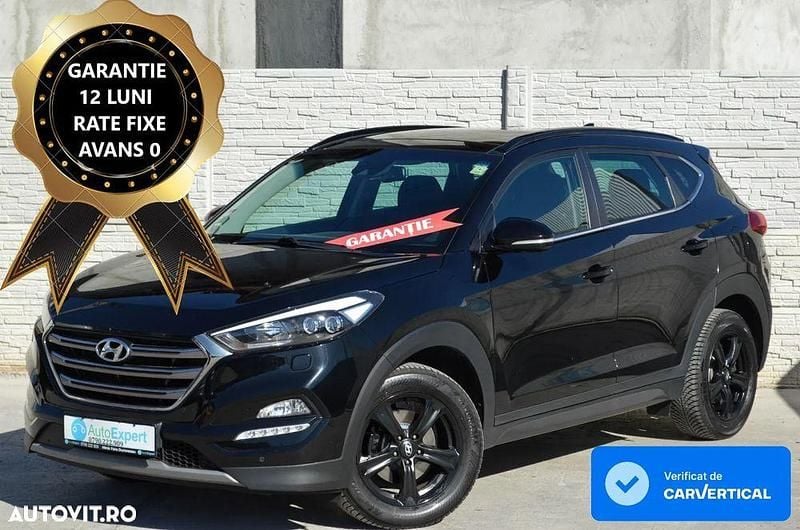 Culoarenegru Utilizat 2017 Hyundai Tucson Premium SUV | 15.980 EUR (Preț bun) - Imagine 1/4