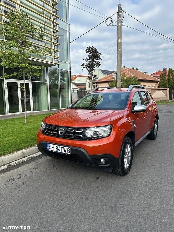 Culoareportocaliu Utilizat 2022 Dacia Duster SUV | 15.200 EUR (Preț bun) - Imagine 1/4