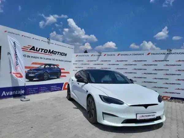 Alb Utilizat 2023 Tesla Model S Plaid Berlinǎ | 87.000 EUR - Imagine 1/4