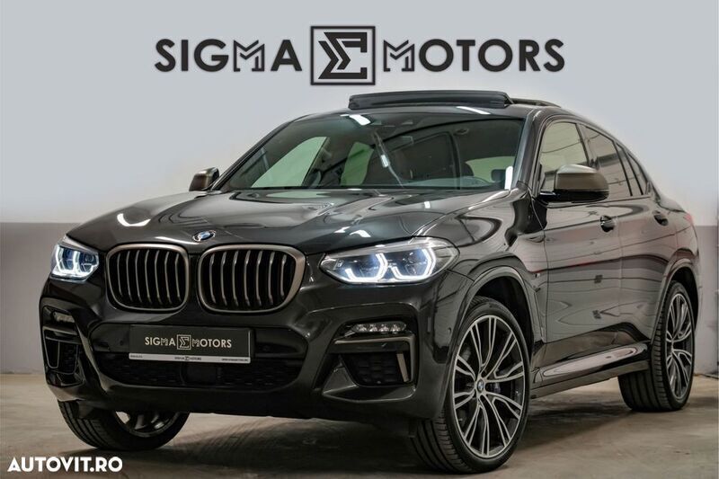 Gri Utilizat 2021 BMW X4 Sport Line SUV | 39.998 EUR (Super Preț) - Imagine 1/4