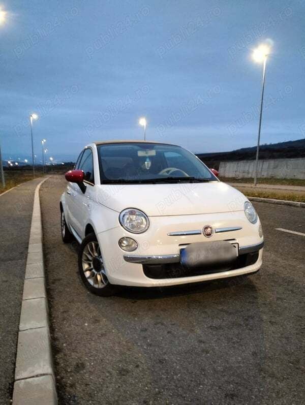 Alb Utilizat 2010 Fiat 500C Cabrio | 4.750 EUR - Imagine 1/4