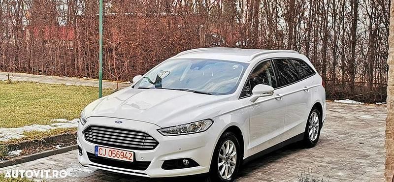 Alb Utilizat 2019 Ford Mondeo Titanium Break | 10.390 EUR (Preț bun) - Imagine 1/4