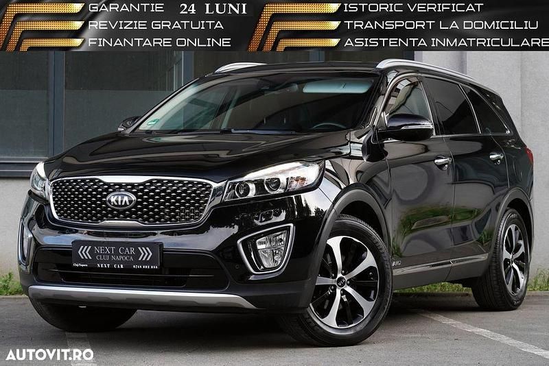 Culoarenegru Utilizat 2016 Kia Sorento Platinum Edition SUV | 16.850 EUR (Preț OK) - Imagine 1/4