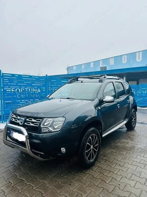 Gri Second-hand 2014 Dacia Duster SUV | 7.990 EUR (Puțin scump) - Imagine 1/4